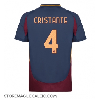 AS Roma Bryan Cristante #4 Maglia Gara Terza Repliche 2024-25